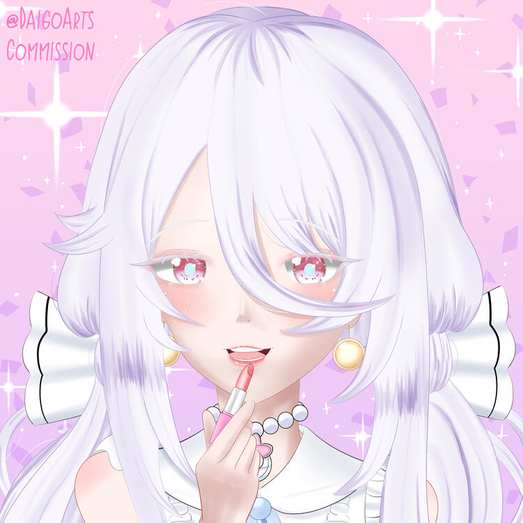 Art commission for Yue of her OC Seira from Twitter