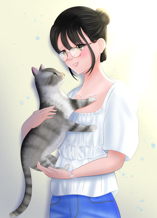 A personal artwork for someone special